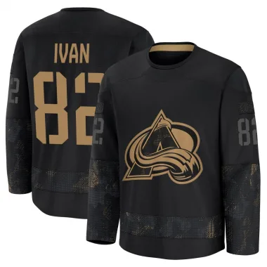 Colorado avalanche military jersey cheap